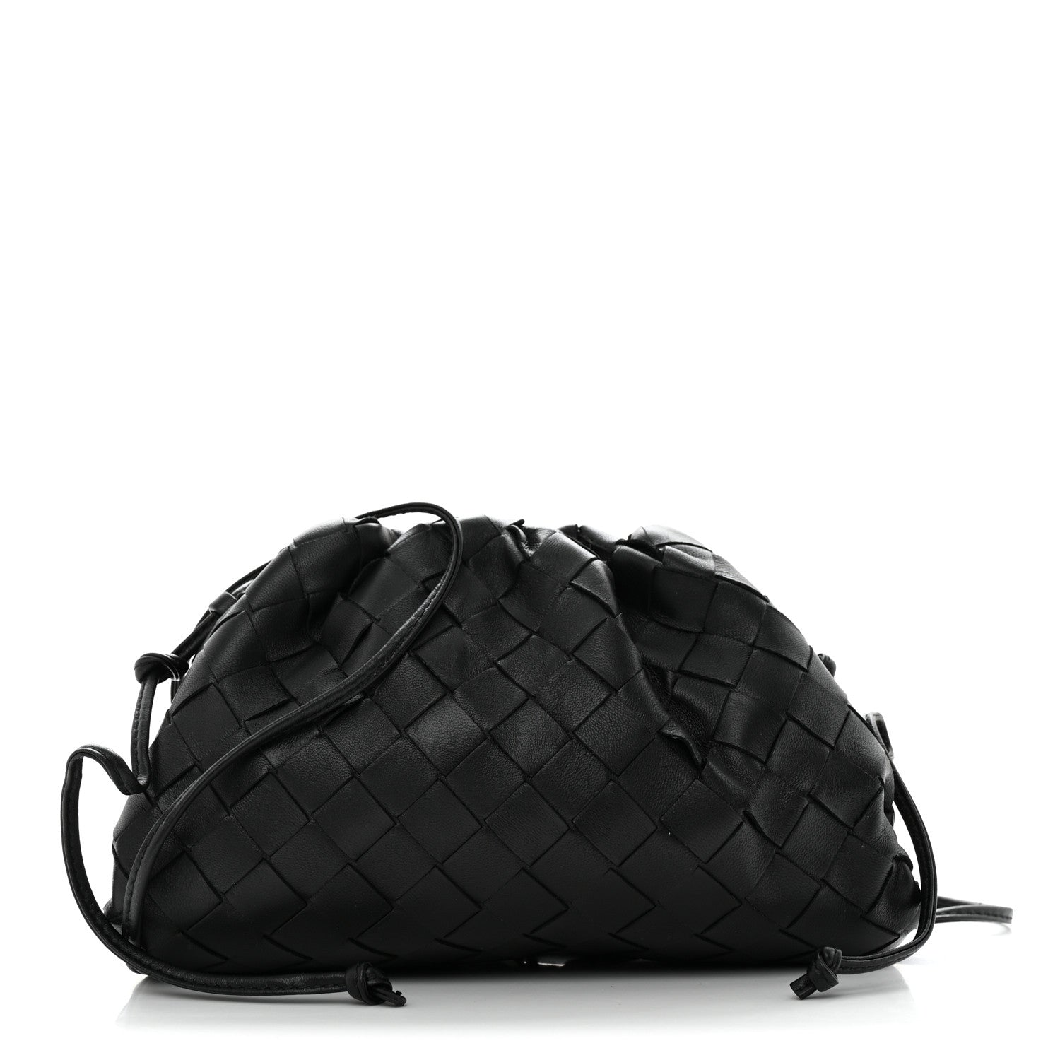 Bottega Veneta Nappa Intrecciato The Mini Pouch Black 1 of 10