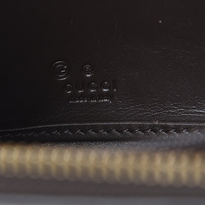 Gucci Monogram Zip Around Wallet Dark Brown 6 of 12