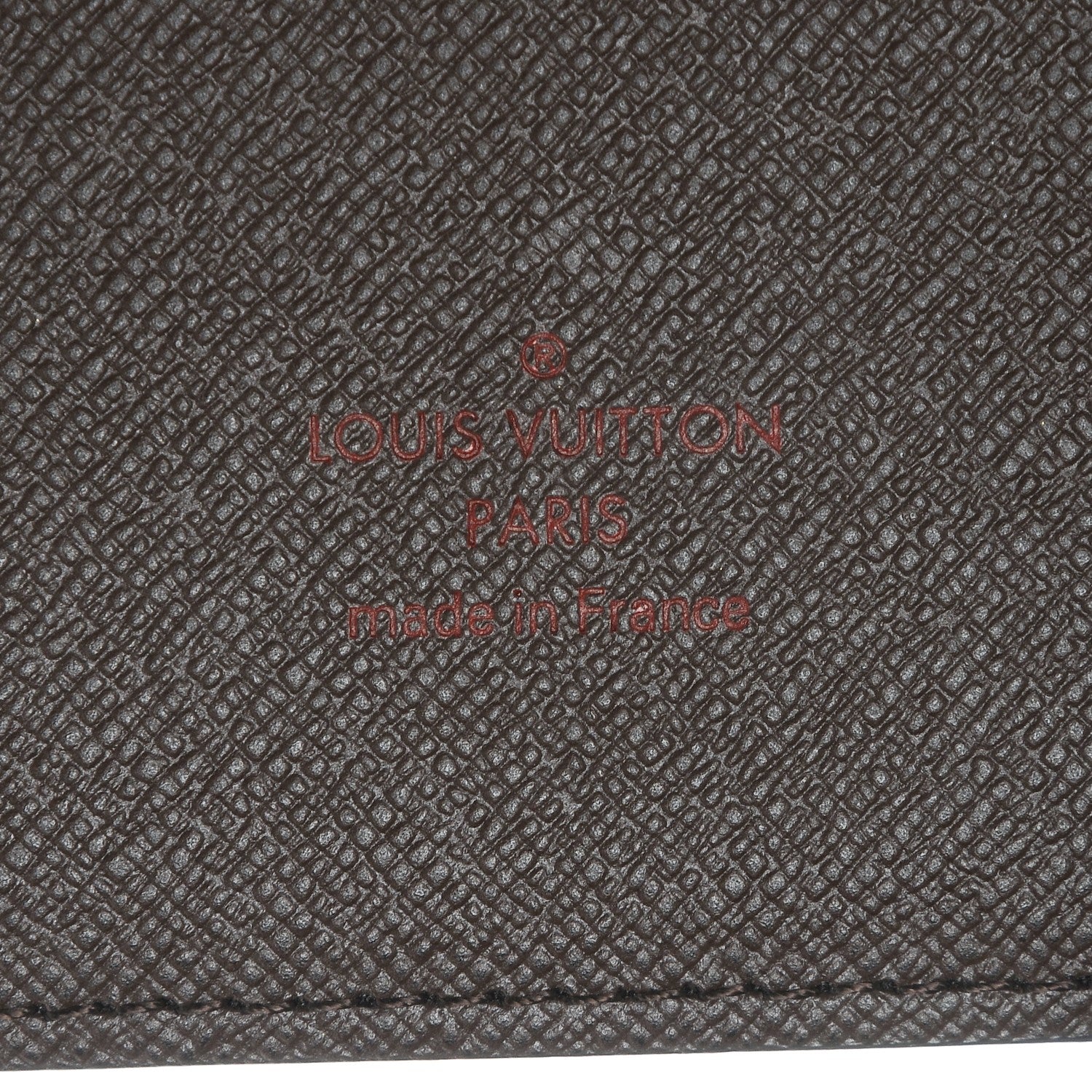 Louis Vuitton Damier Ebene Large Ring Agenda Cover 6 of 6
