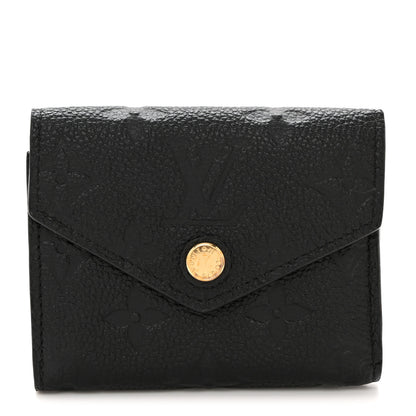 Louis Vuitton Empreinte Zoe Wallet Black 1 of 9