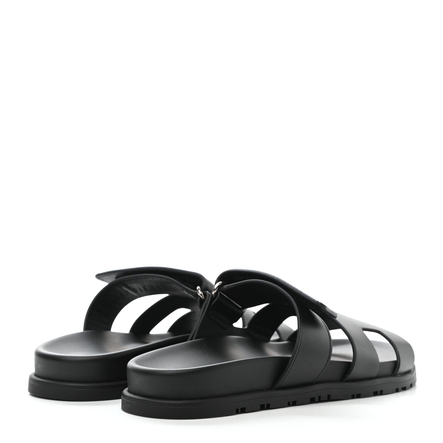 Calfskin Womens Chypre Sandals 37 Black