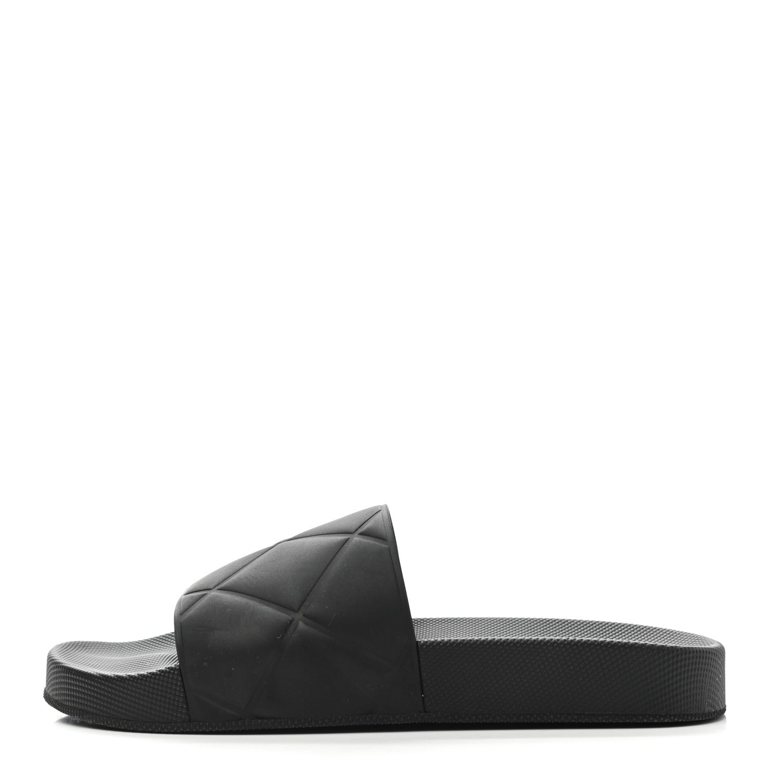 Bottega Veneta Rubber The Slider Sandals 39 Black 1 of 8