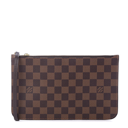 Louis Vuitton Damier Ebene Neverfull MM GM Pochette 1 of 5