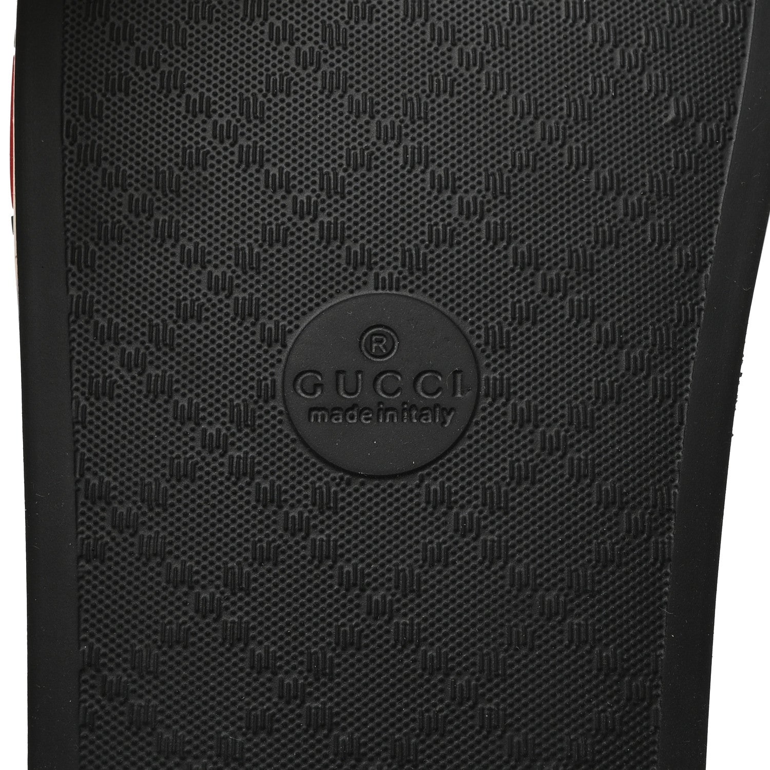 Gucci Rubber Gucci Mens Slide Sandals 11 Great White 8 of 9