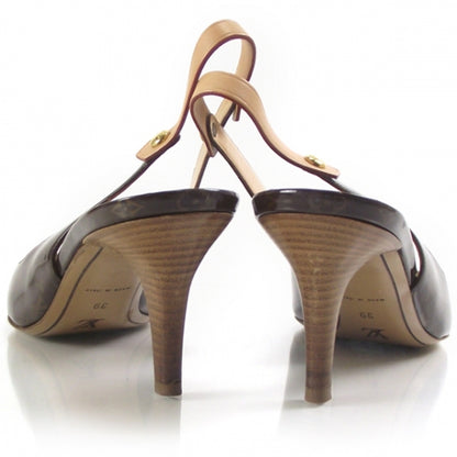 Louis Vuitton Gina Monogram Mini Heels 39 3 of 8