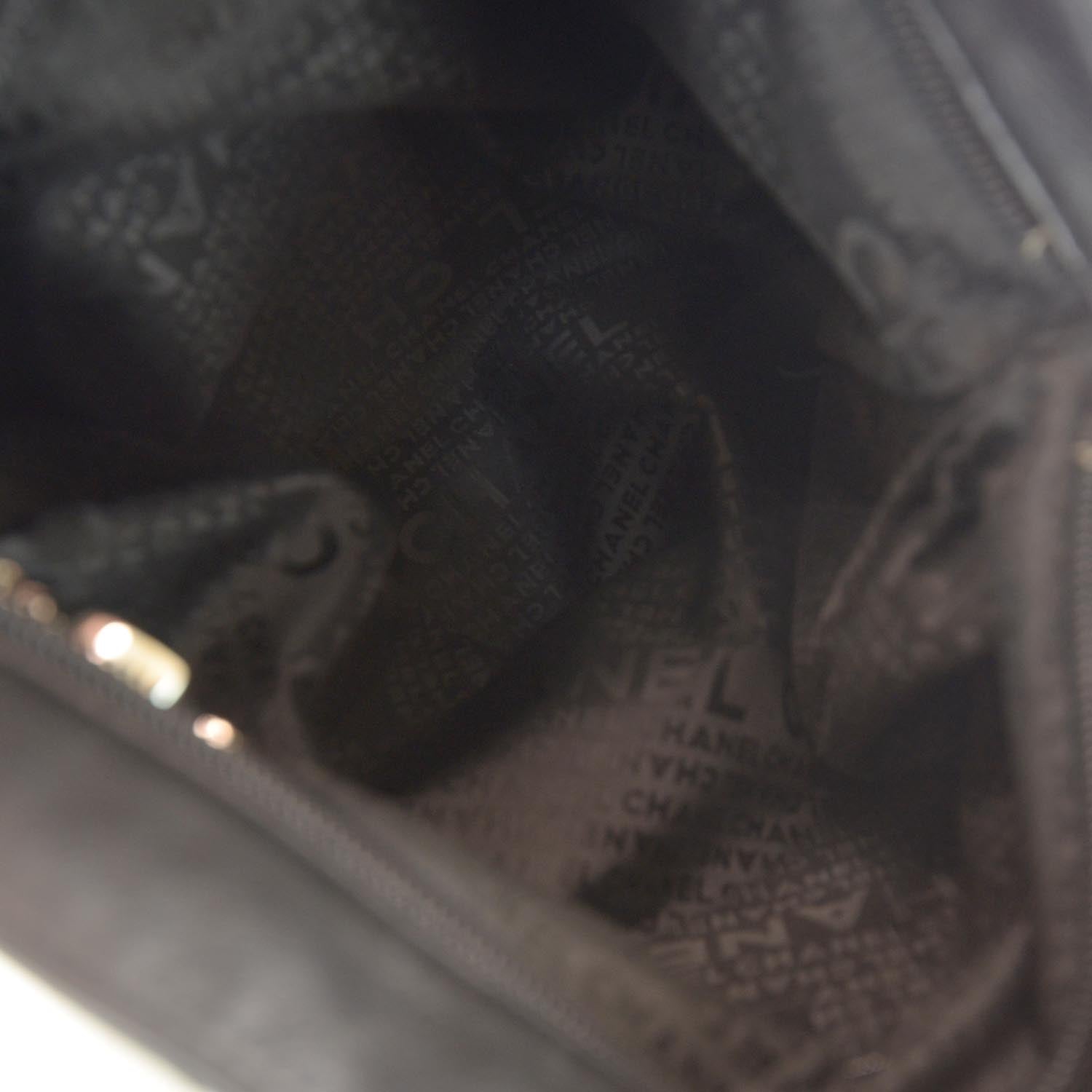 Chanel Lambskin Medium Ultimate Soft Tote Black 9 of 9
