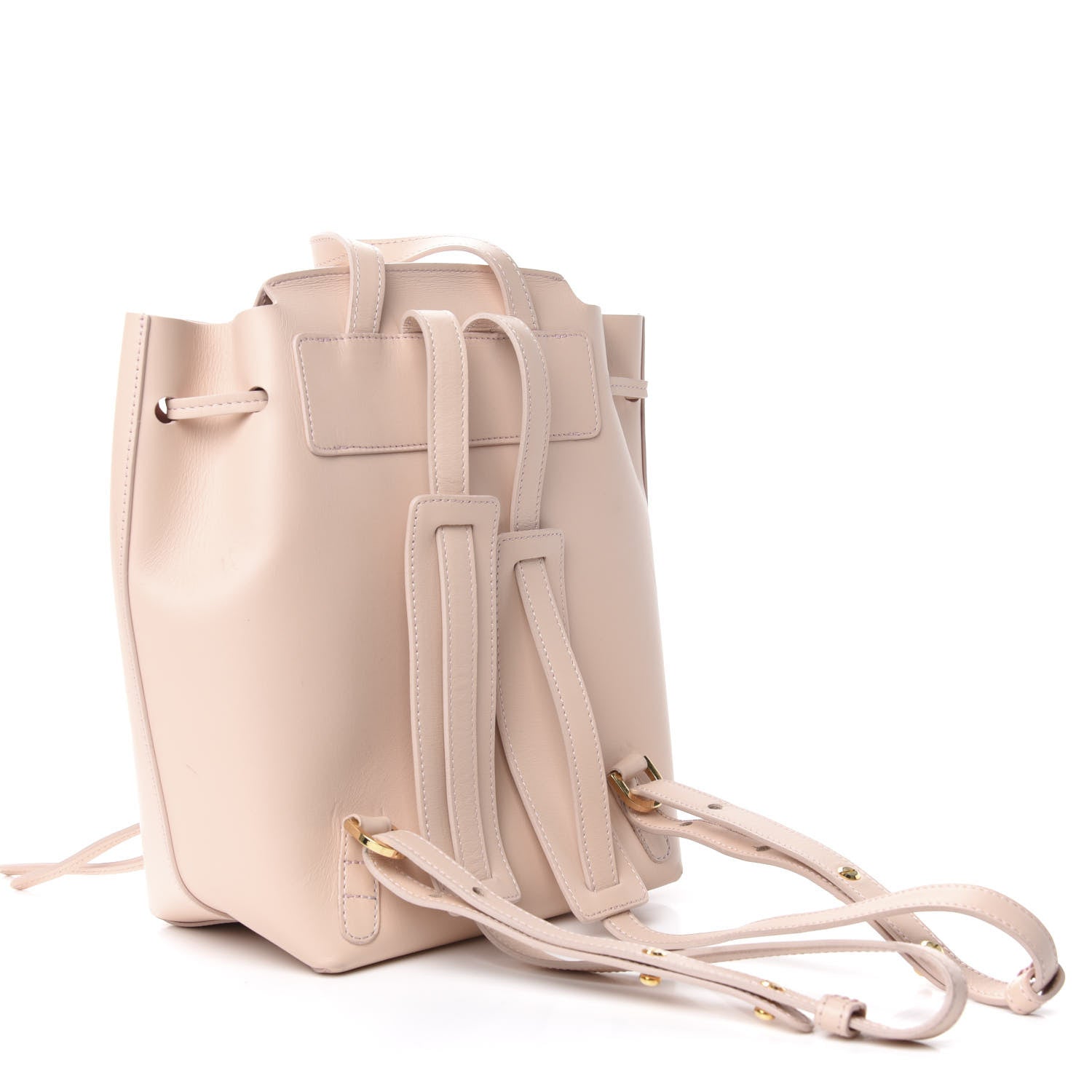 Mansur Gavriel Vegetable Tanned Calfskin Mini Backpack Rosa 2 of 10