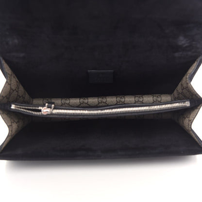 Gucci GG Supreme Monogram Small Dionysus Shoulder Bag Black 5 of 10