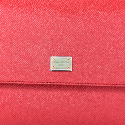 Dolce & Gabbana Dauphine Small Miss Sicily Satchel Roso 10 of 14