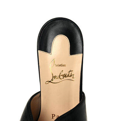 Christian Louboutin Nappa Pigamule 100 Slide Sandals 35.5 Black 7 of 7