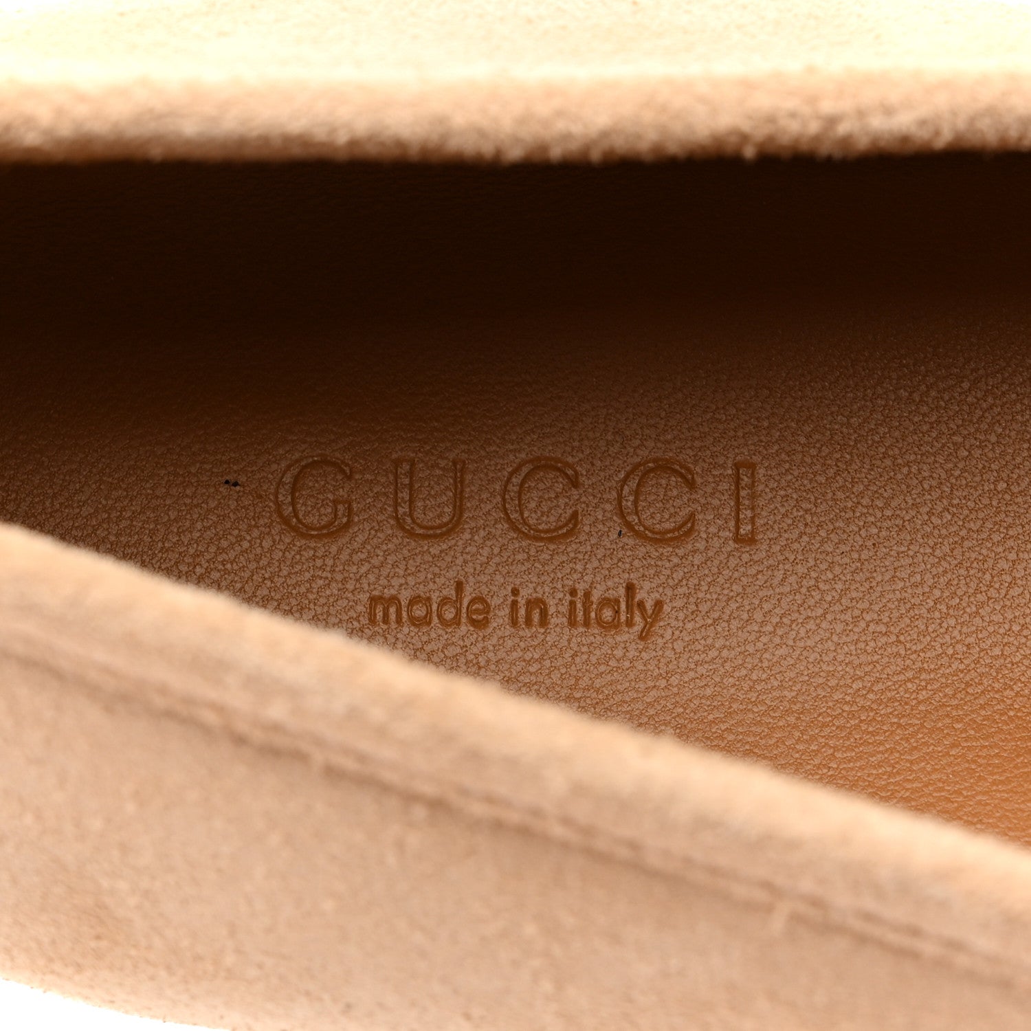 Gucci Suede Horsebit Womens Jordaan Loafers 39 Pink Sand 7 of 10