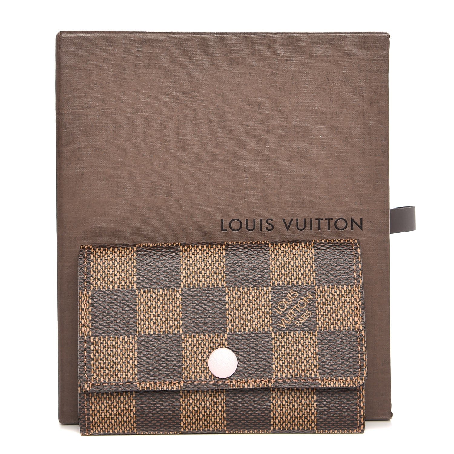 Louis Vuitton Damier Ebene Multicles 6 Key Holder Rose Ballerine 8 of 8