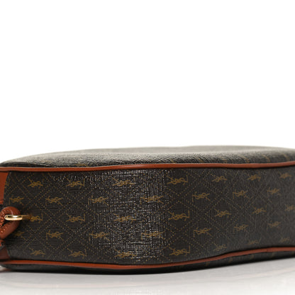 Saint Laurent Canvas Smooth Calfskin Le Monogramme Small Camera Bag Chestnut 7 of 10