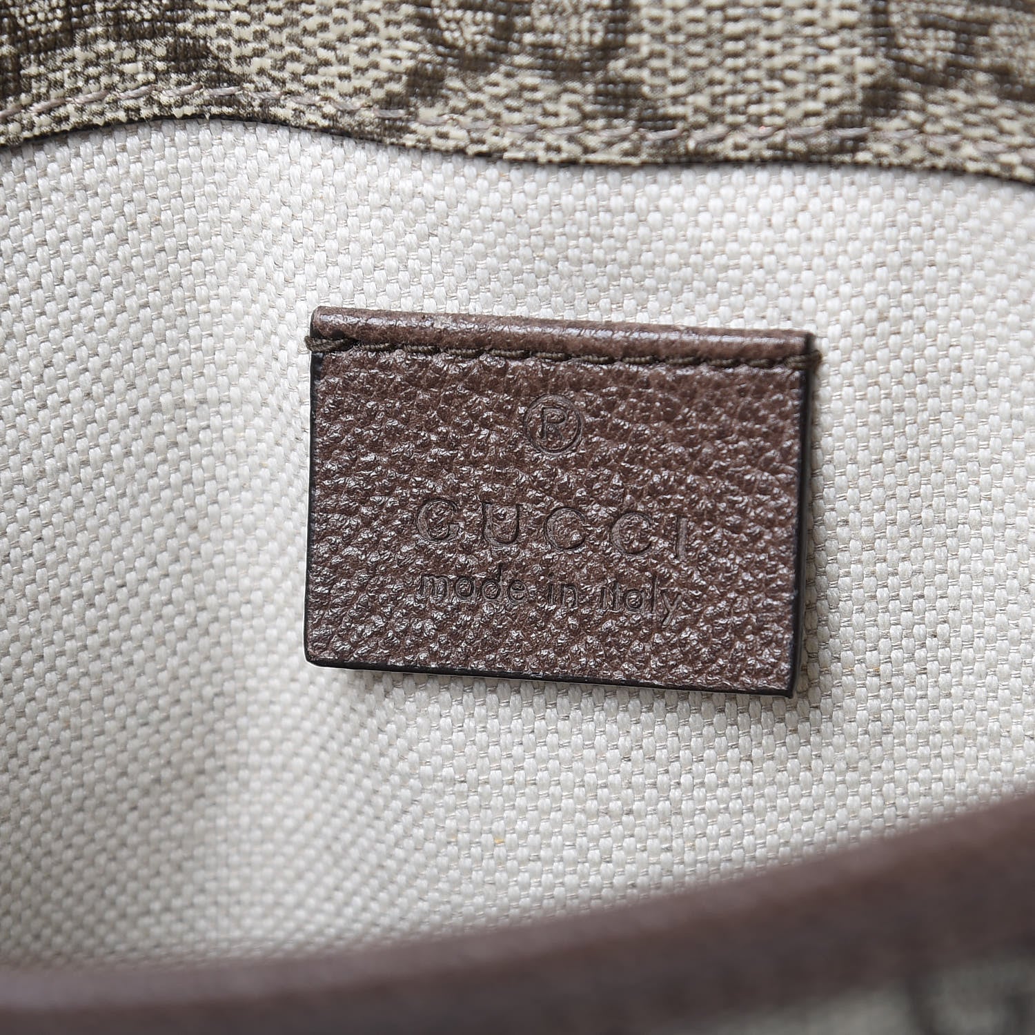 Gucci GG Supreme Monogram Neo Vintage Web Belt Bag Brown 6 of 11