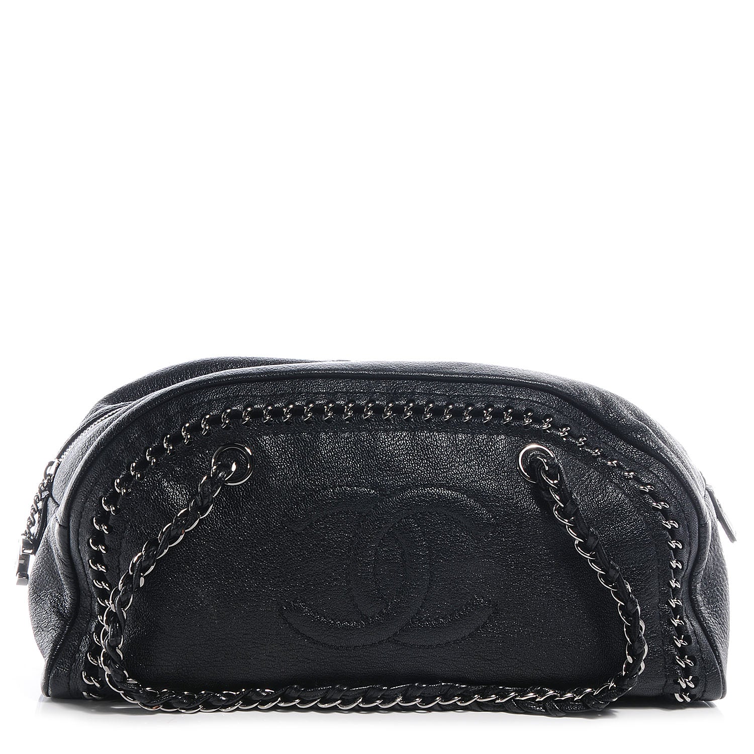 Chanel Luxe Ligne Medium Bowler Tote Black 1 of 7