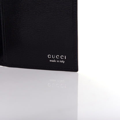 Gucci Calfskin G Long Wallet Black 6 of 7