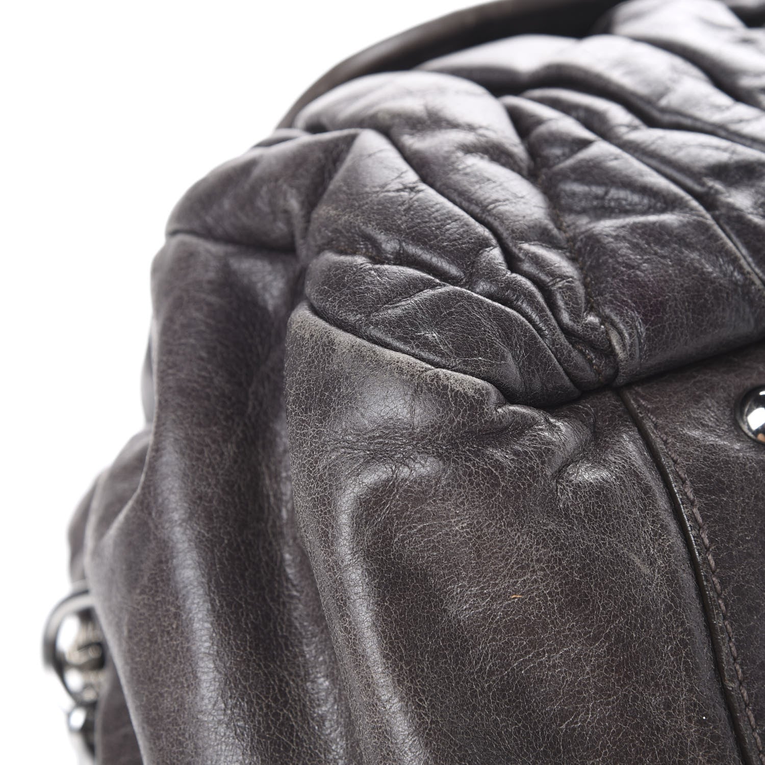 Miu Miu Nappa Matelasse Satchel 9 of 19