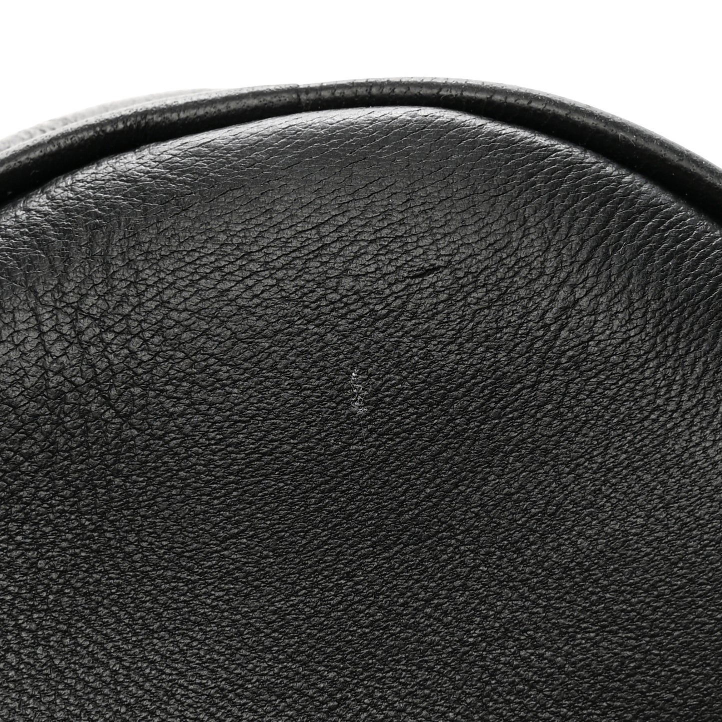 Nappa Quilted Medusa Pouch Black