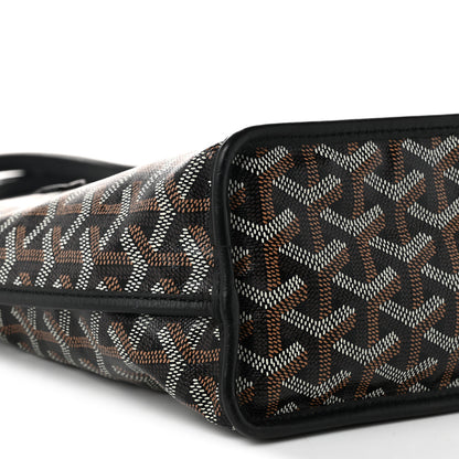 Goyard Goyardine Banniere Reversible Mini Anjou Black 16 of 18