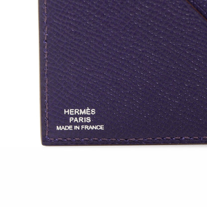 Hermes Epsom Yellow Pad PM Iris 7 of 9