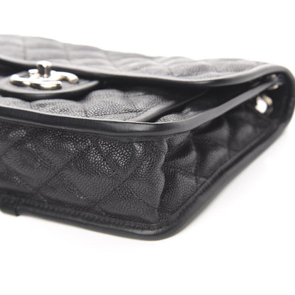 Chanel Caviar Quilted Mini French Riviera Flap Black 9 of 11