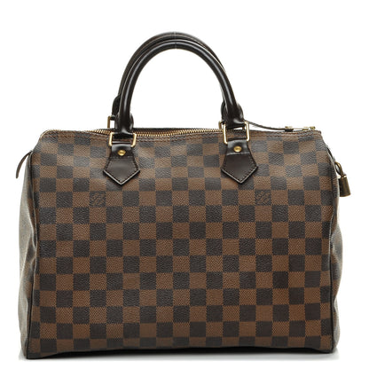 Louis Vuitton Damier Ebene Speedy 30 1 of 7