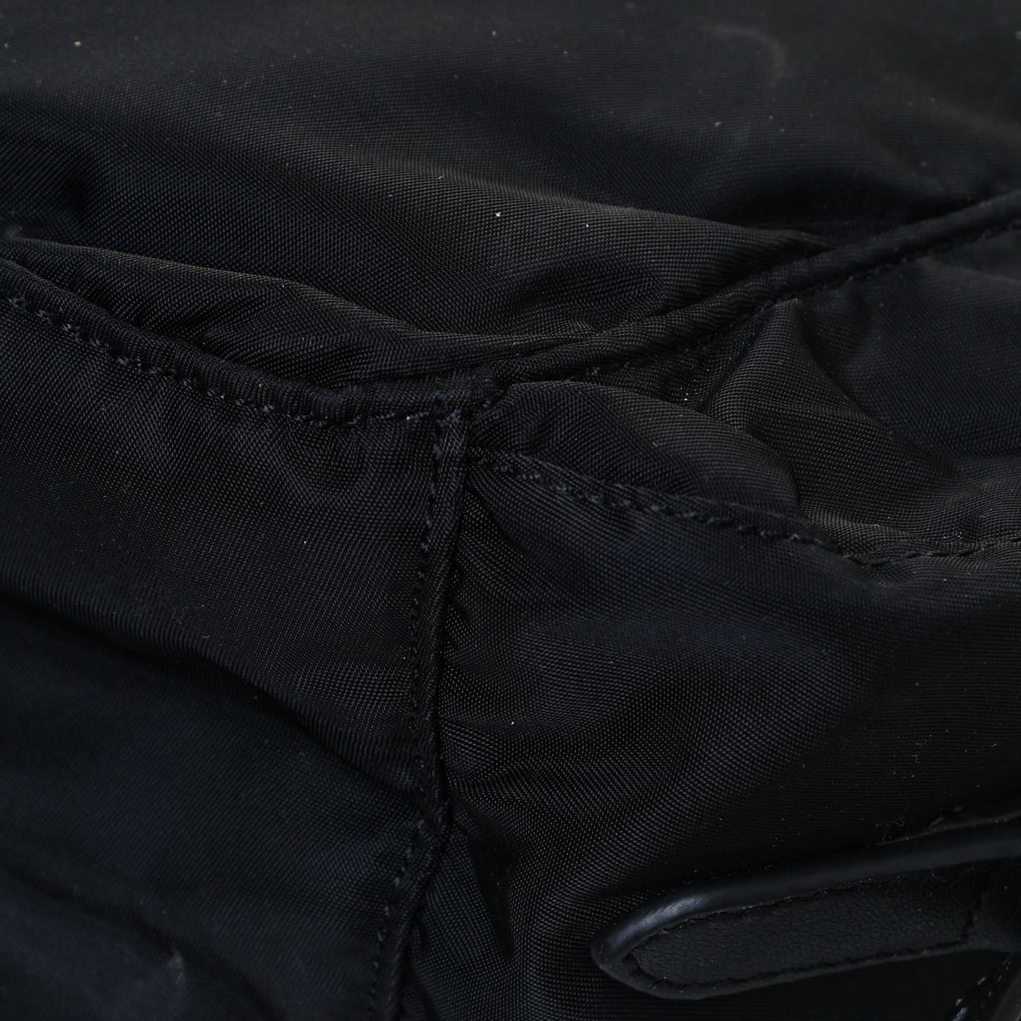 Nylon New Vela Studded Messenger Black Astrale
