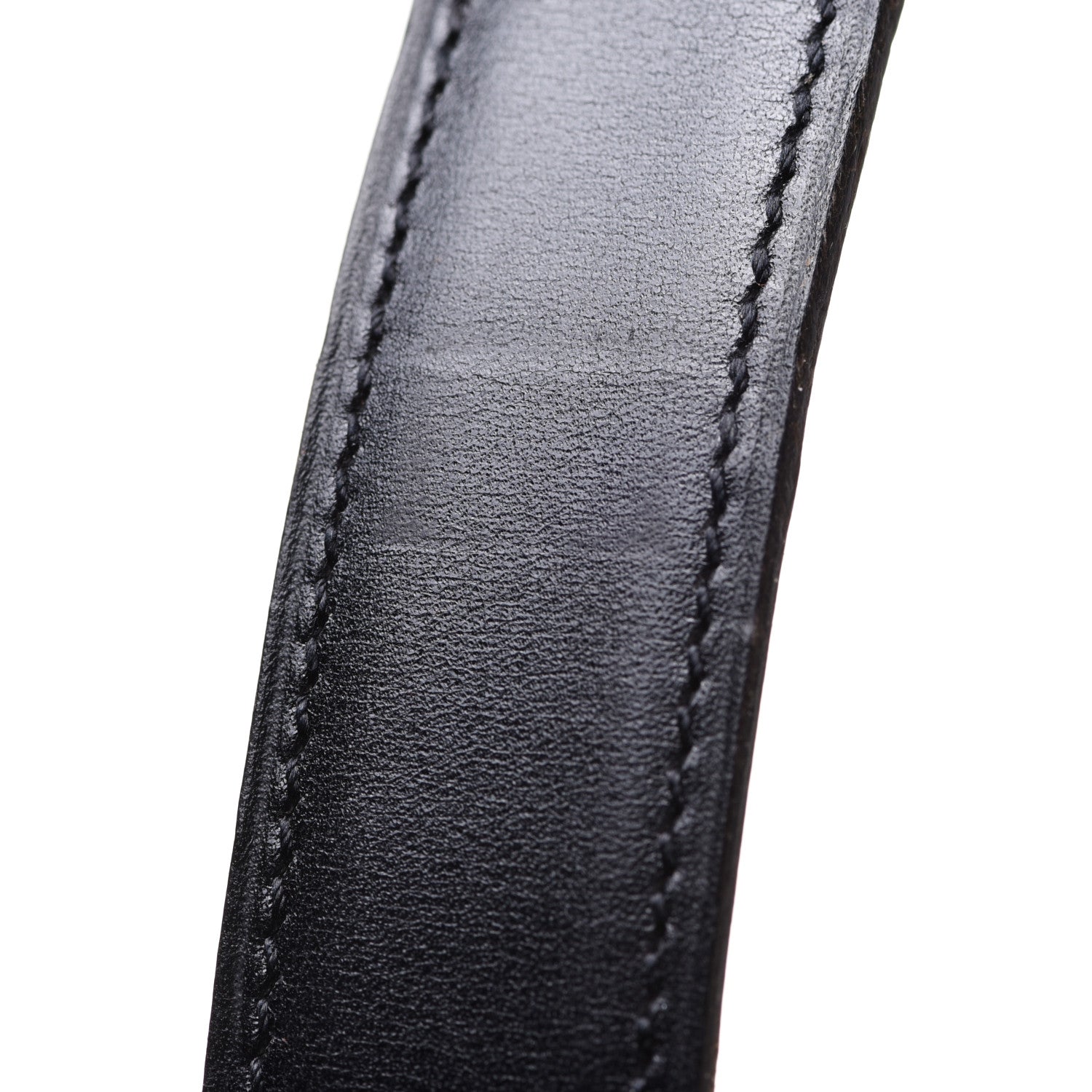 Hermes Box Epsom 32mm Stirrup Belt 85 Black Gold 7 of 7