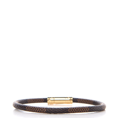Louis Vuitton Damier Ebene Keep It Bracelet 21 1 of 5