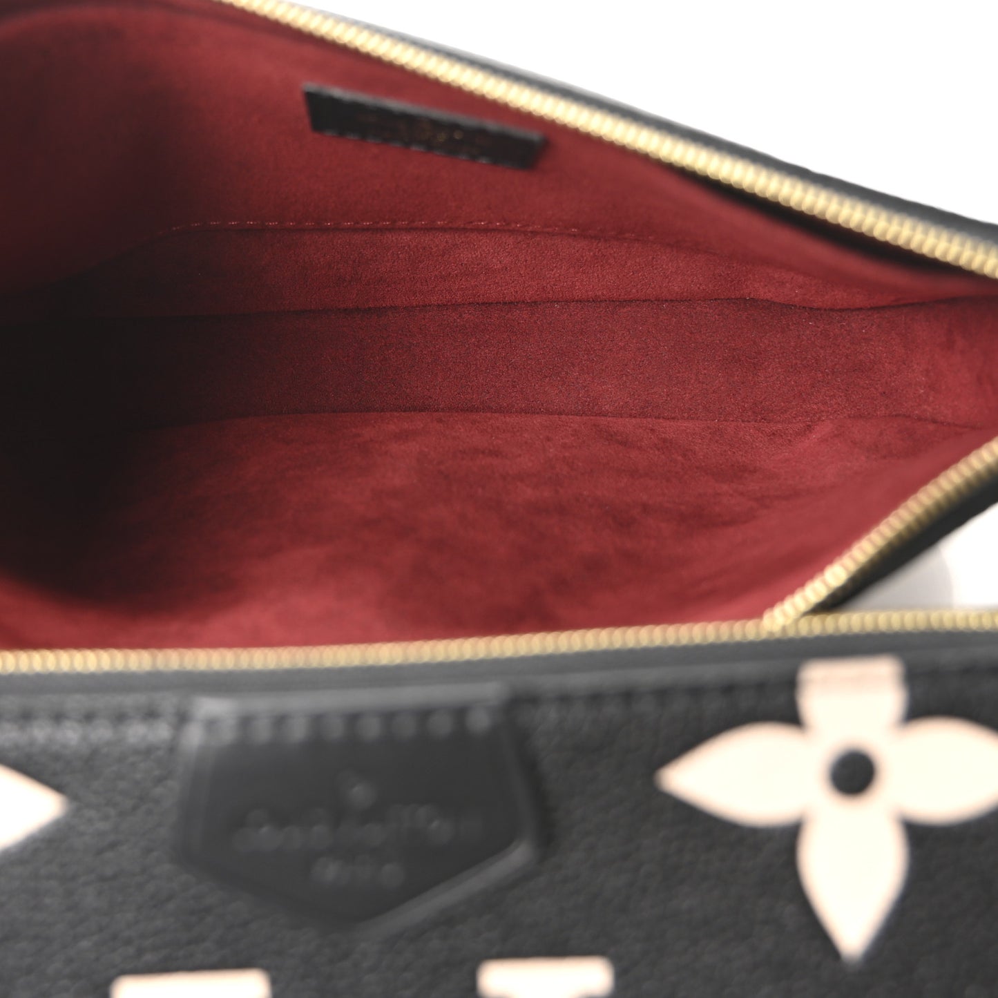 Empreinte Monogram Giant Multi Pochette Accessories Black Beige