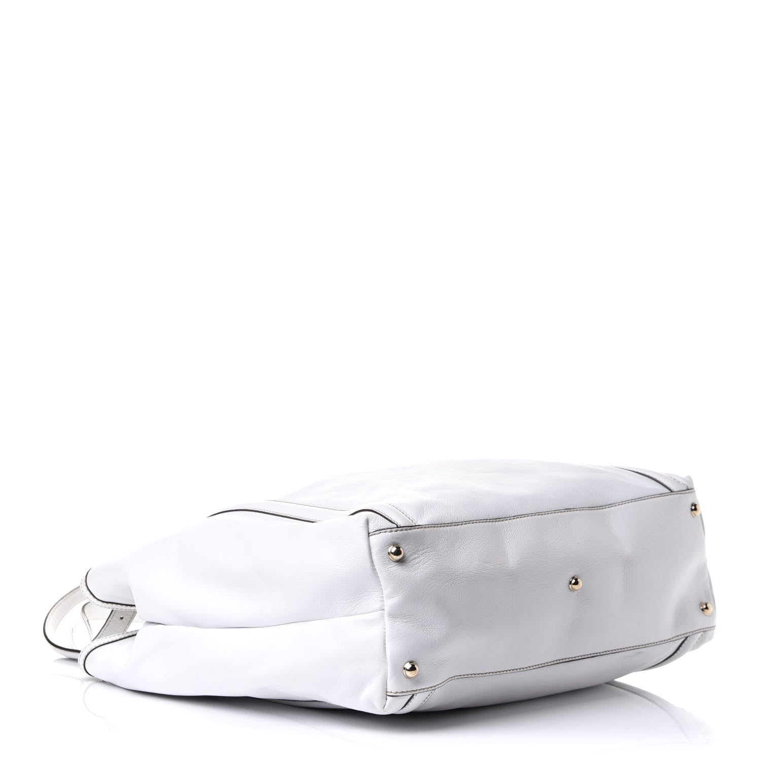 Gucci Calfskin Large Britt Shoulder Bag Off White 6 of 38
