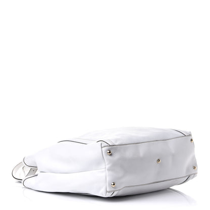 Gucci Calfskin Large Britt Shoulder Bag Off White 6 of 38