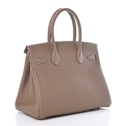 Hermes Togo Birkin 30 Etoupe 3 of 33