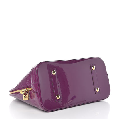 Louis Vuitton Vernis Alma MM Amethyste 4 of 11