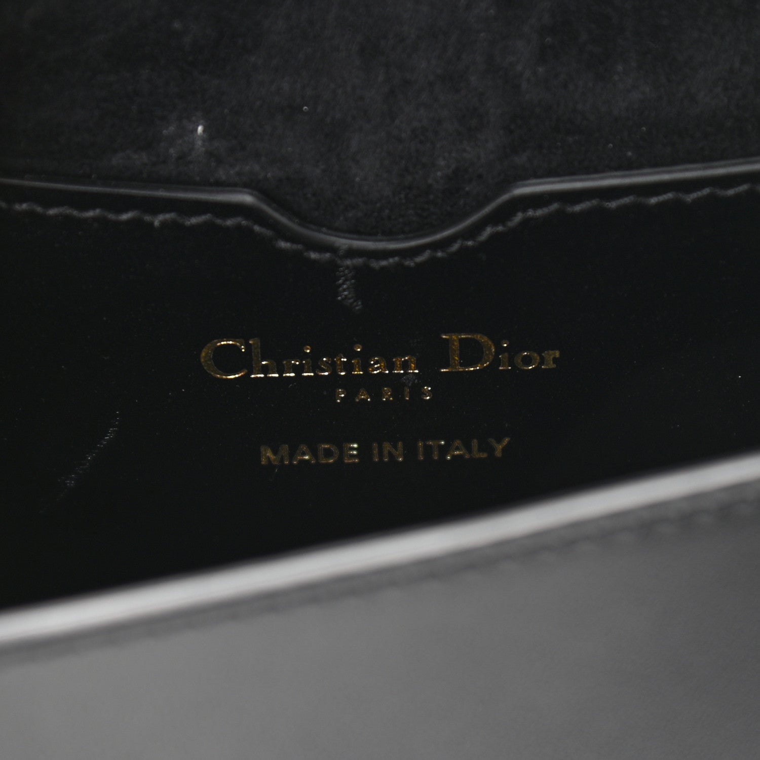 Christian Dior Box Calfskin East West Bobby Bag Black 5 of 10