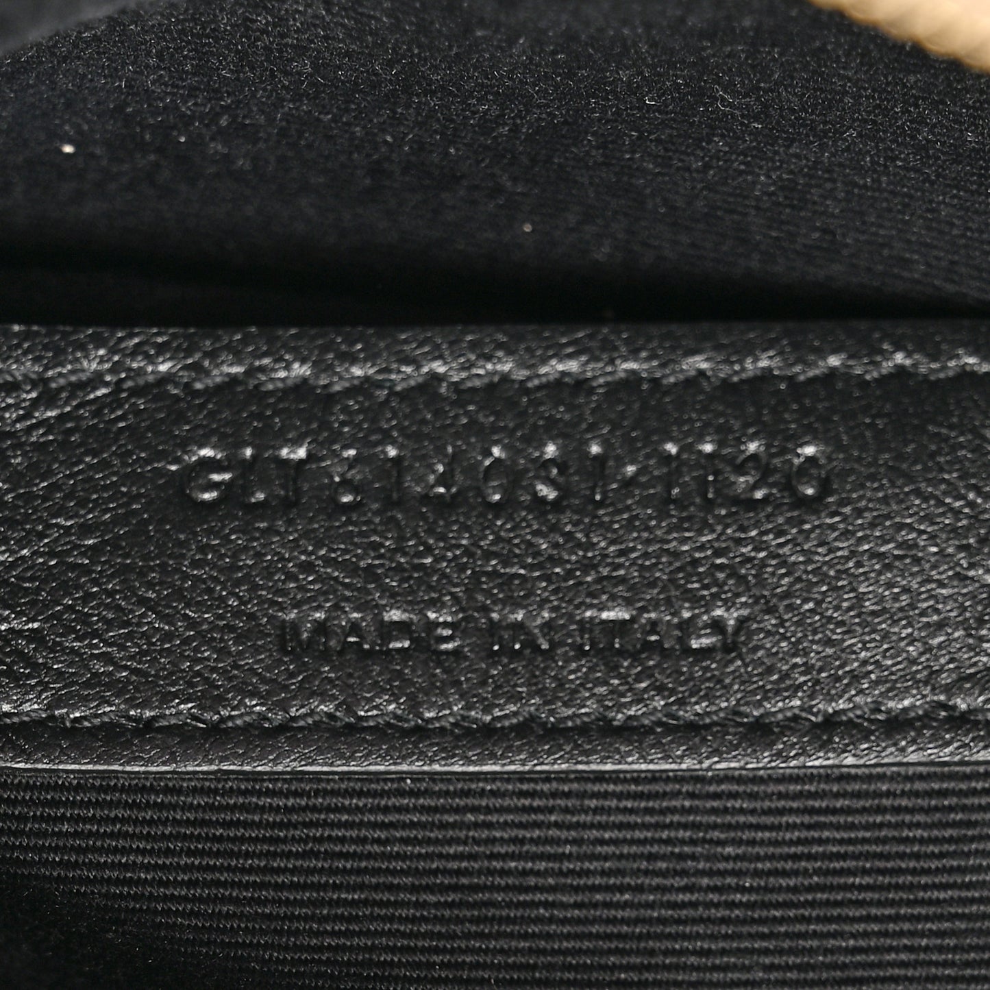 Canvas Matelasse Monogram Lou Belt Bag Beige Taupe