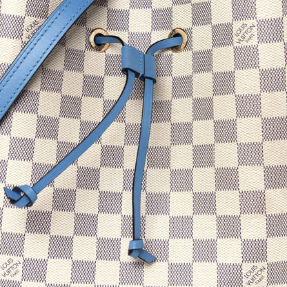Louis Vuitton Damier Azur Neonoe MM Bleuet 7 of 16