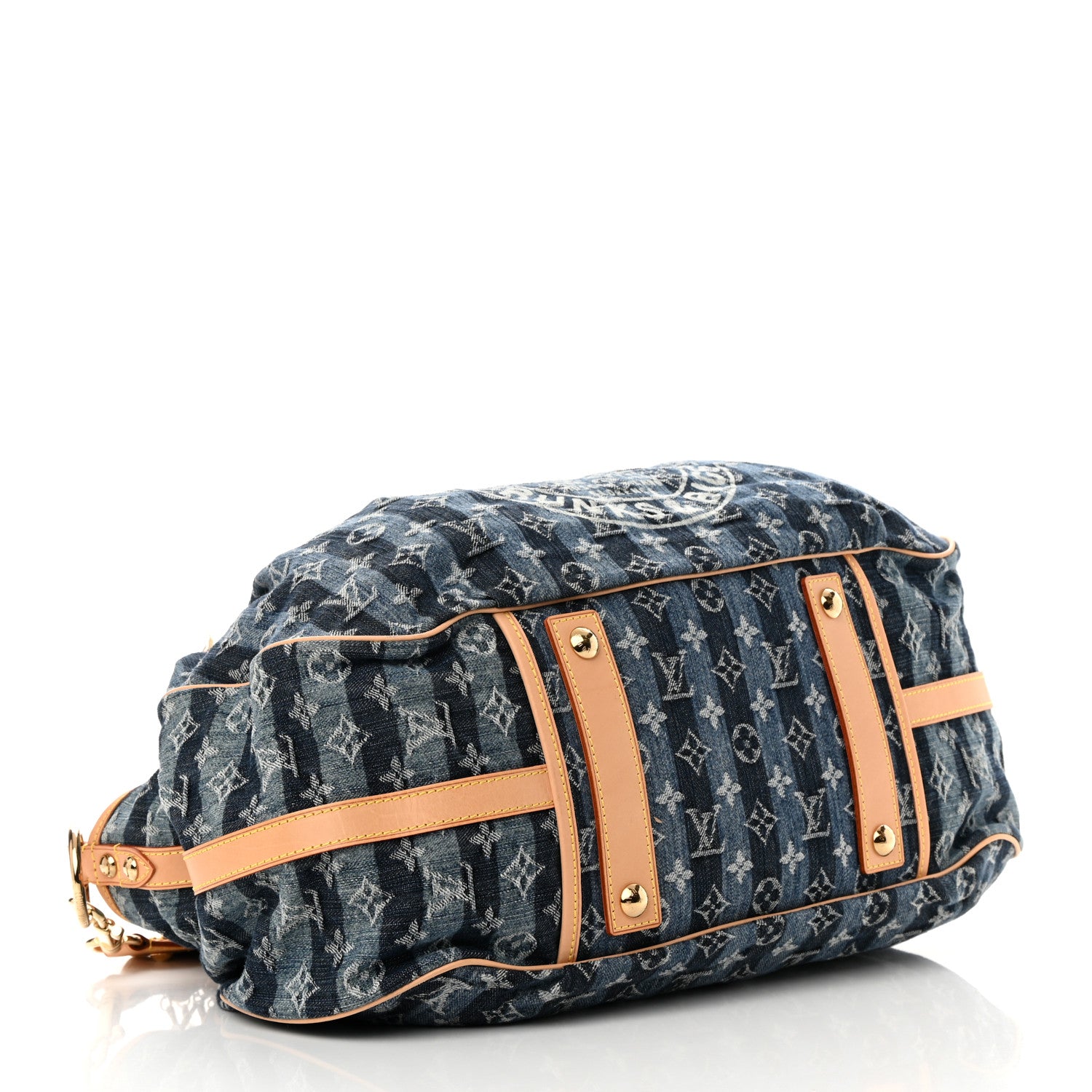 Louis Vuitton Denim Raye Cabas GM 4 of 15
