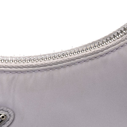 Prada Re-Nylon Saffiano Re-Edition 2005 Shoulder Bag Glicine 10 of 10