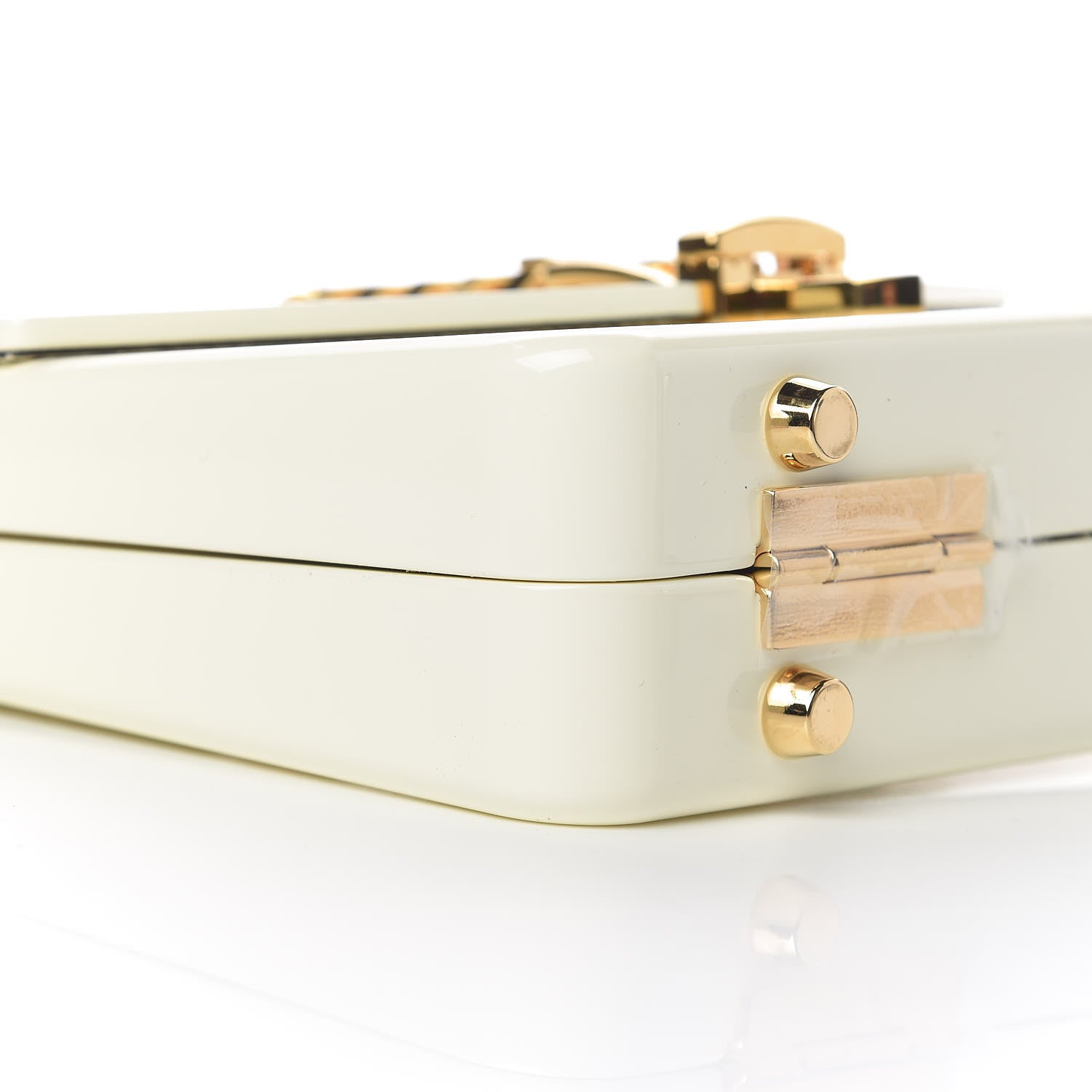 Gucci Plexiglass Mini Sylvie 1969 Top Handle Bag Ivory 8 of 11