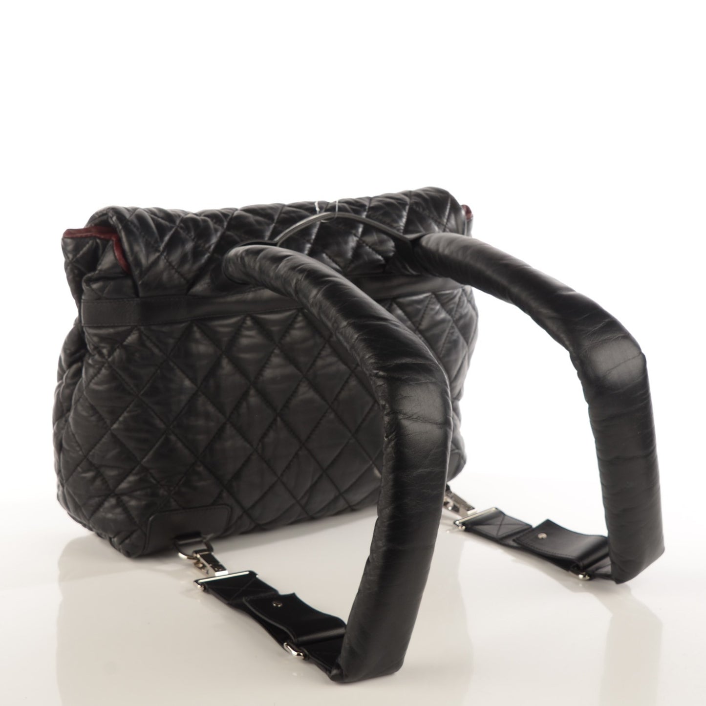 Lambskin Coco Cocoon Backpack Black
