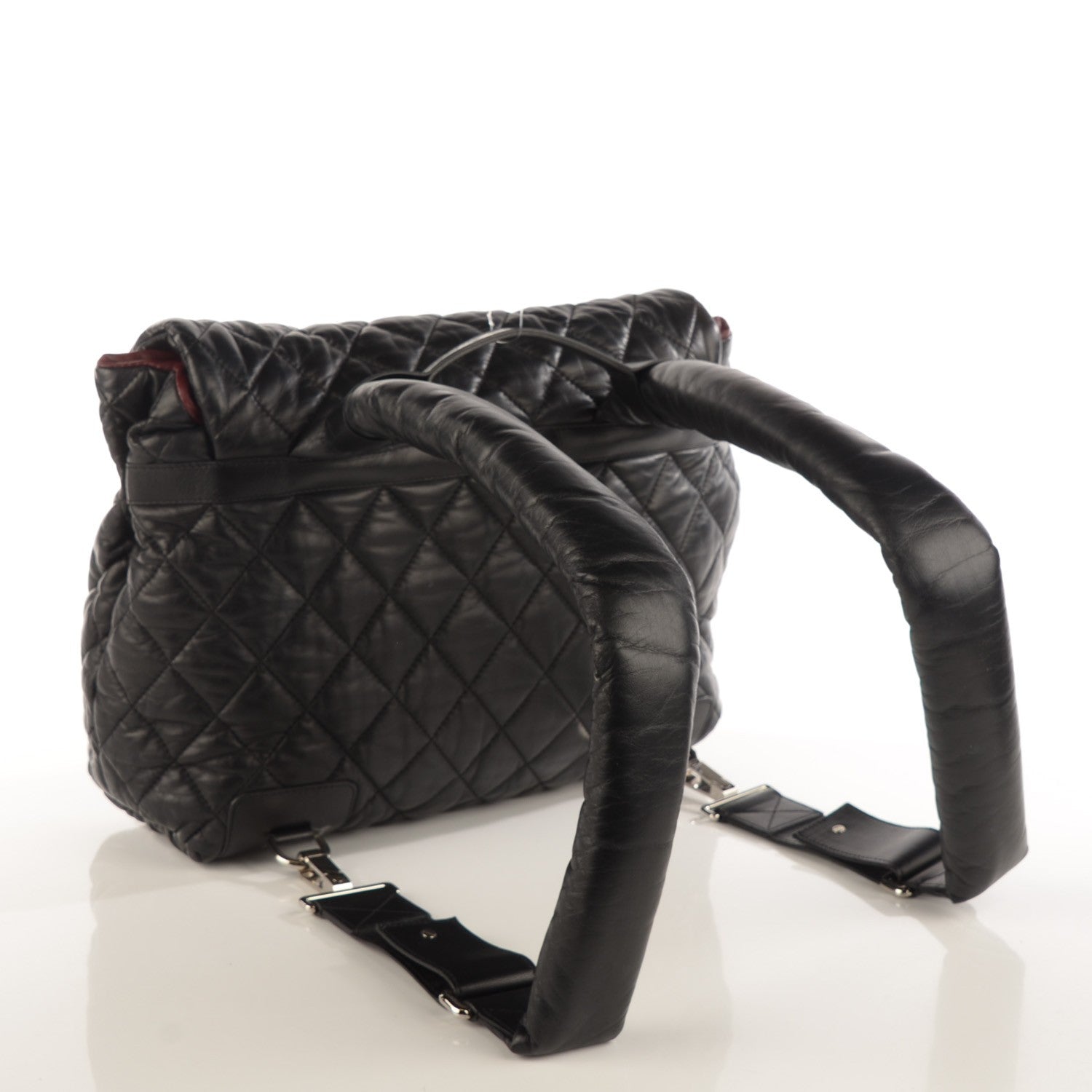 Chanel Lambskin Coco Cocoon Backpack Black 3 of 7