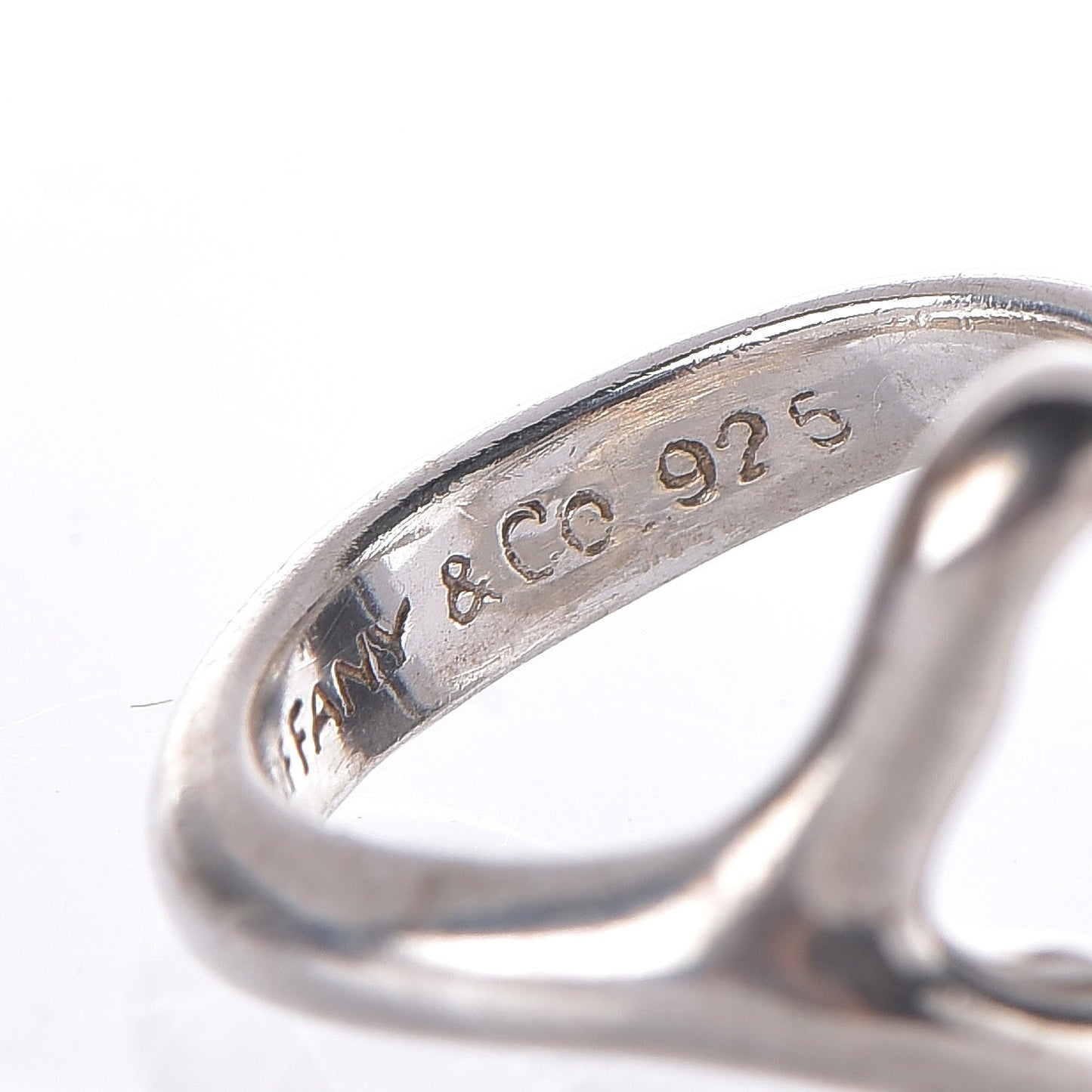 Elsa Peretti Sterling Silver Open Heart Ring 52 6