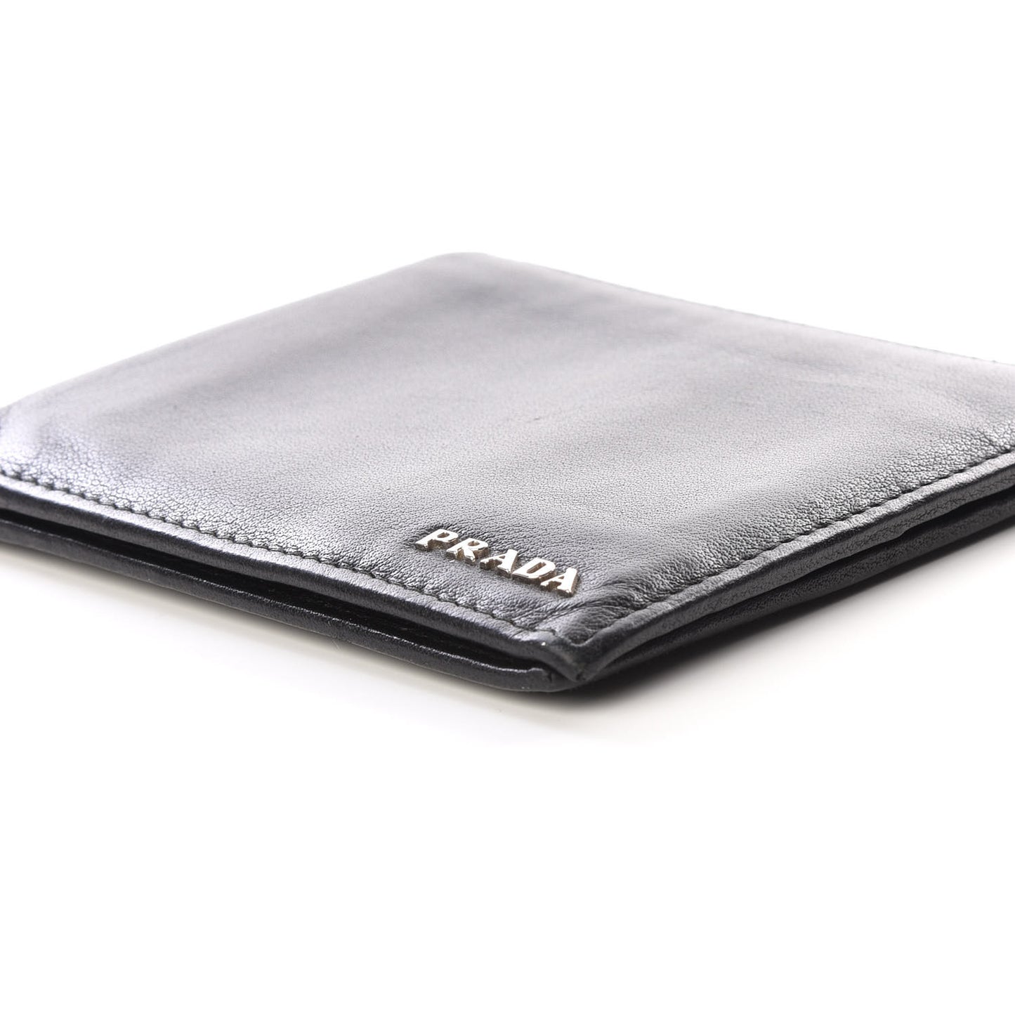 Soft Calf Bi-Fold Wallet Black