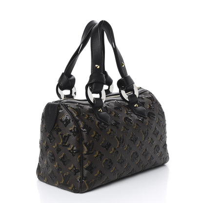 Louis Vuitton Monogram Sequins Eclipse Speedy 28 Black 3 of 10