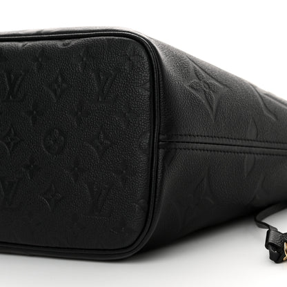 Louis Vuitton Empreinte Monogram Giant Neverfull MM Black 10 of 10