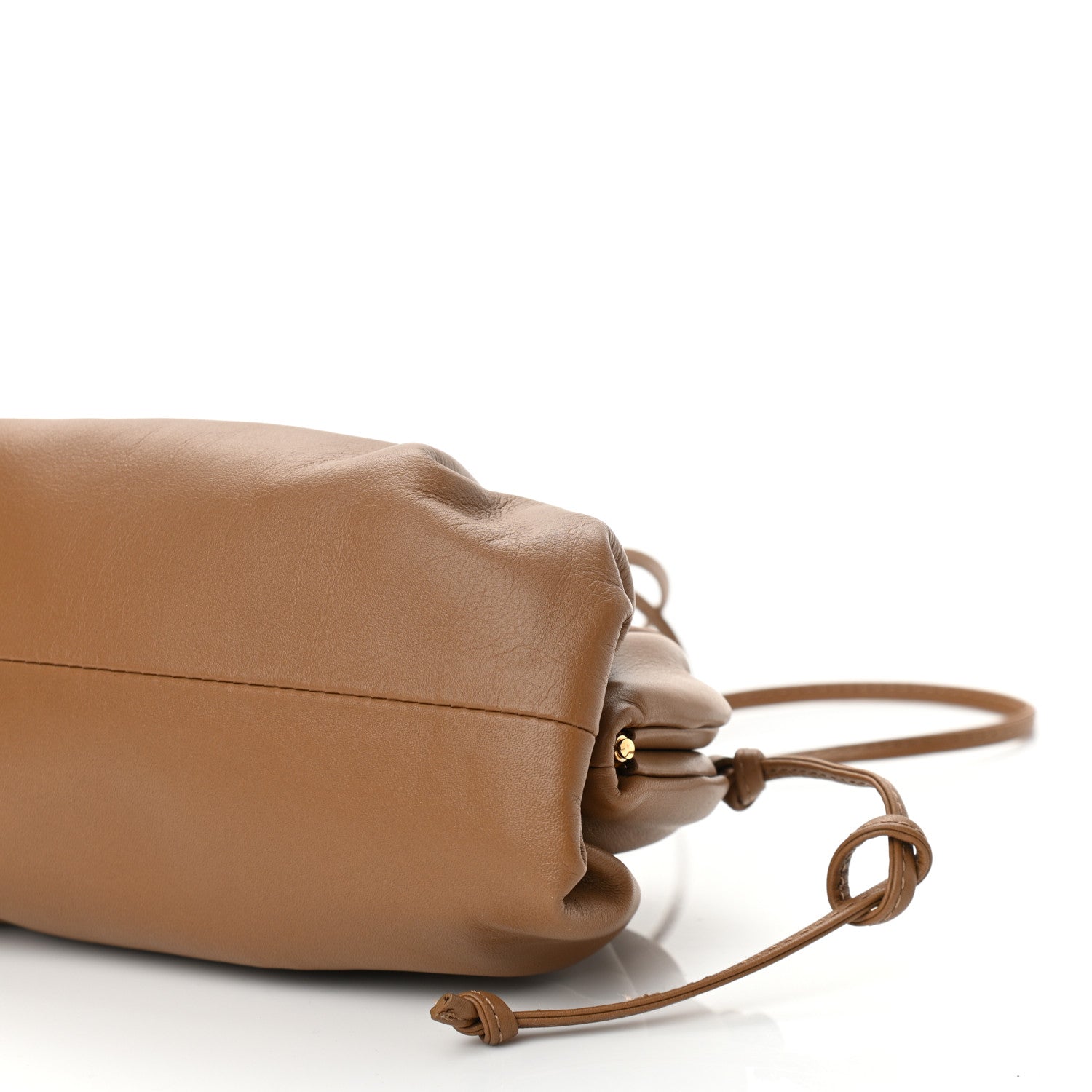 Bottega Veneta Butter Calfskin The Mini Pouch Camel 9 of 9
