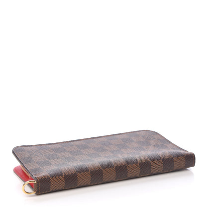 Louis Vuitton Damier Ebene Insolite Wallet Red 4 of 6