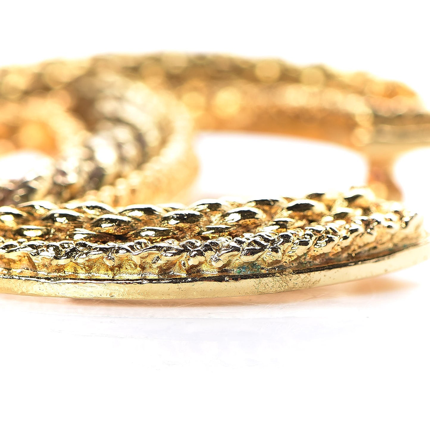 CC Large Brooch Gold