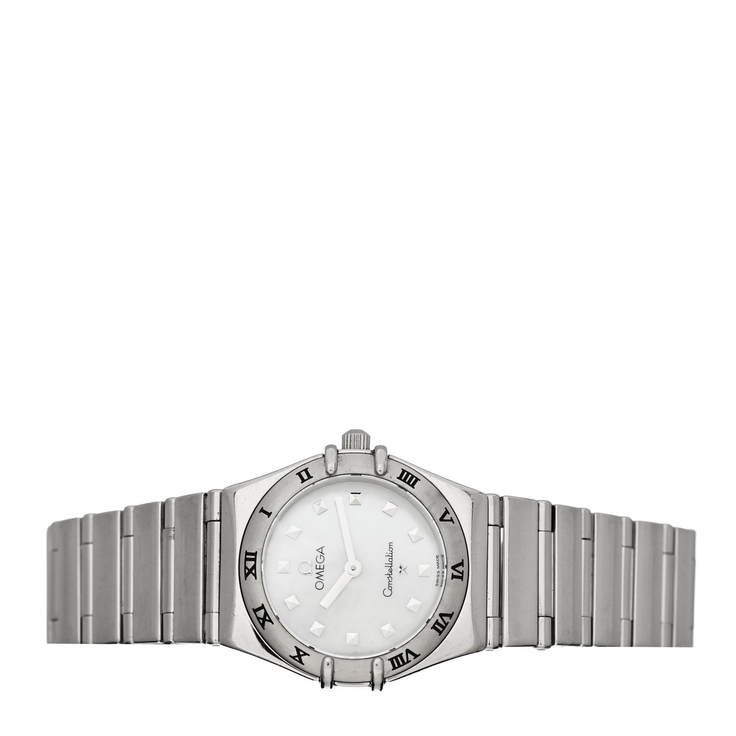 Stainless Steel Mother of Pearl 22mm Constellation My Choice Quartz Watch 795.1243